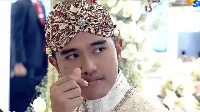 Kaesang Pangarep dan Erina Gudono menikah (Vidio/SCTV)