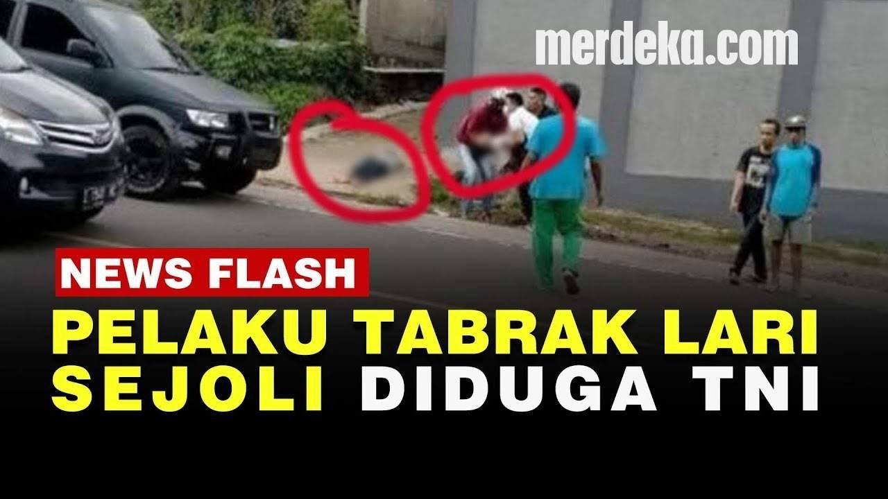 VIDEO: Kasus Tabrak Lari Sejoli di Nagreg Dipegang Pomdam Siliwangi, Pelaku Diduga TN