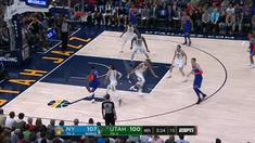 Berita video game recap NBA 2017-2018 antara New York Knicks melawan Utah Jazz dengan skor 117-115.