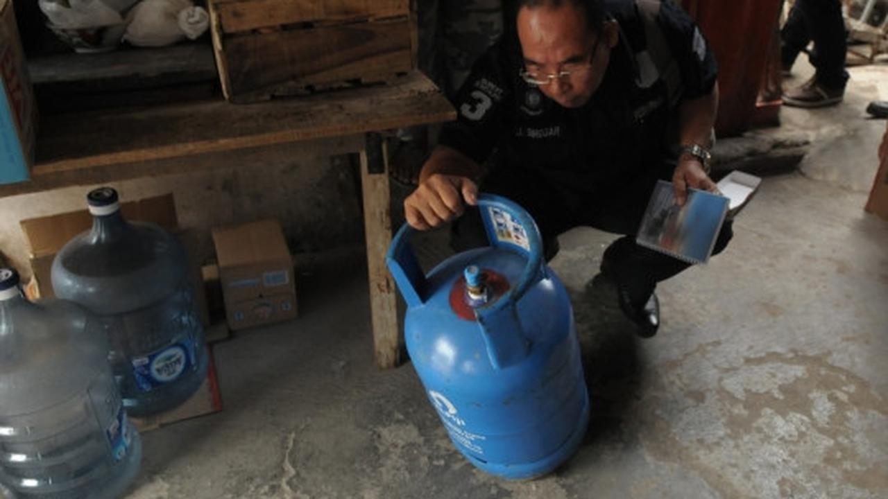 Polisi selidiki temuan dua tabung gas 12 kg yang berisi air