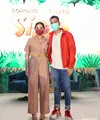 Raffi Ahmad Prescon animasi Lorong Waktu Si Aa di kawasan Dharmawangsa, Jakarta Selatan, Selasa (15/12/2020). (Adrian Putra/Fimela.com)