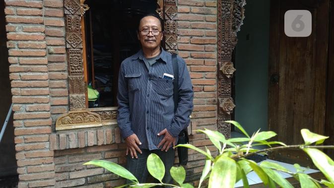 Sastrawan, budayawan, monologer Eko Tunas. (foto: Liputan6.com / Edhie Prayitno Ige)