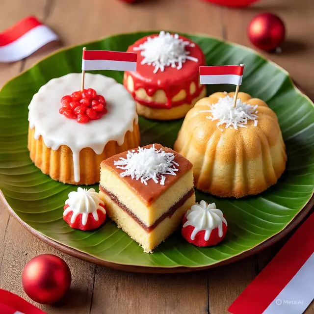 Cara Menghias Kue Tradisional untuk Lomba 17 Agustus