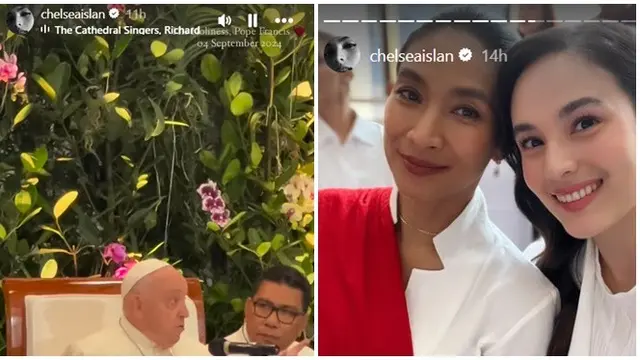 6 Artis Ini Pernah Bertemu Paus Fransiskus, Donna Agnesia Sedih Tak Bisa Hadiri Misa