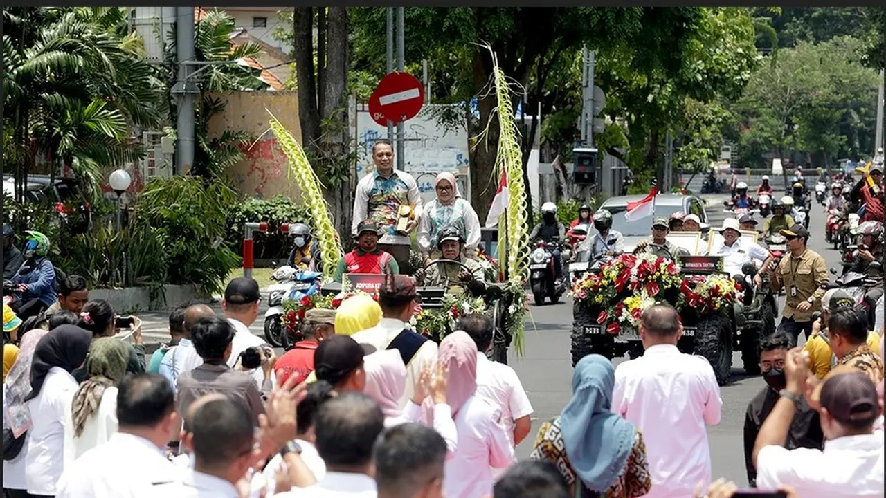 Pemkot Surabaya kembali meraih penghargaan Adipura Kencana kedelapan kalinya. (Istimewa)