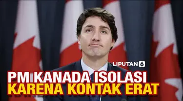 PM Kanada Justin Trudeau umumkan dirinya menjalani isolasi usai melakukan kontak dengan pasien Covid-19. Trudeau telah menjalani tes antigen Covid-19 dan hasilnya negatif, namun ia tetap menjalani isolasi.