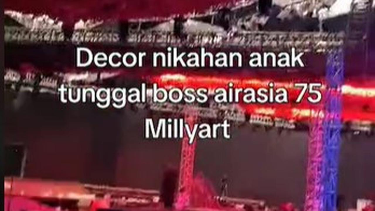 Dekorasi Seharga Miliaran Rupiah