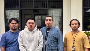 Polisi menangkap Resbob yang merupakan pelaku ujaran kebencian. (Istimewa)