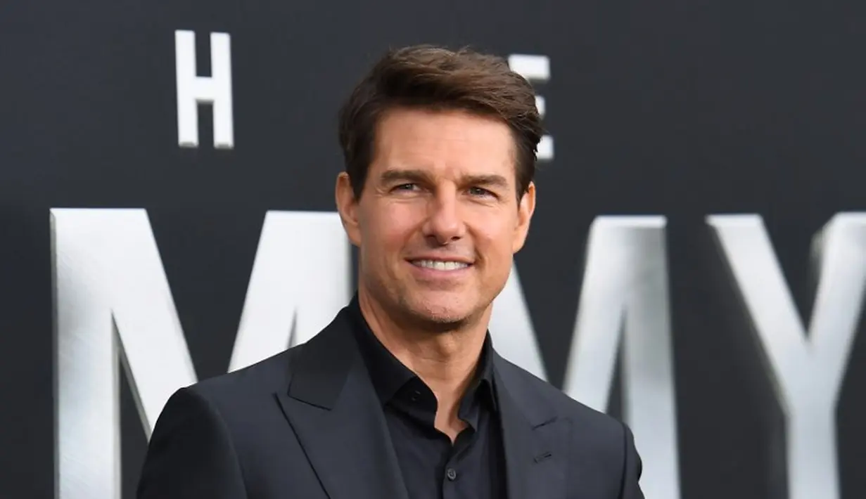 Si ganteng Tom Cruise ternyata miliki nama yang lebih panjang. Nama aslinya adalah Thomas Cruise Mapother, IV. (ANGELA WEISS / AFP)