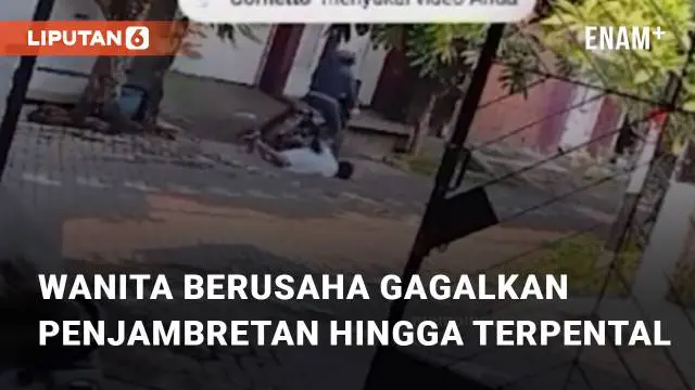 Beredar video viral terkait seorang wanita yang berusaha gagalkan aksi penjambretan. Kejadian tersebut berada di sekitar Jalan Raya Mukti Timur, Semarang