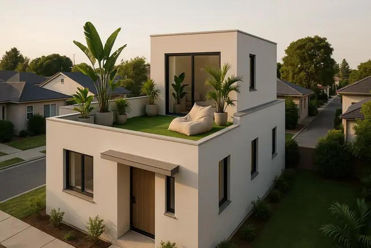 9 Model Rumah Kecil dengan Rooftop ala Pinterest, Inspirasi Nyaman dan Bikin Betah