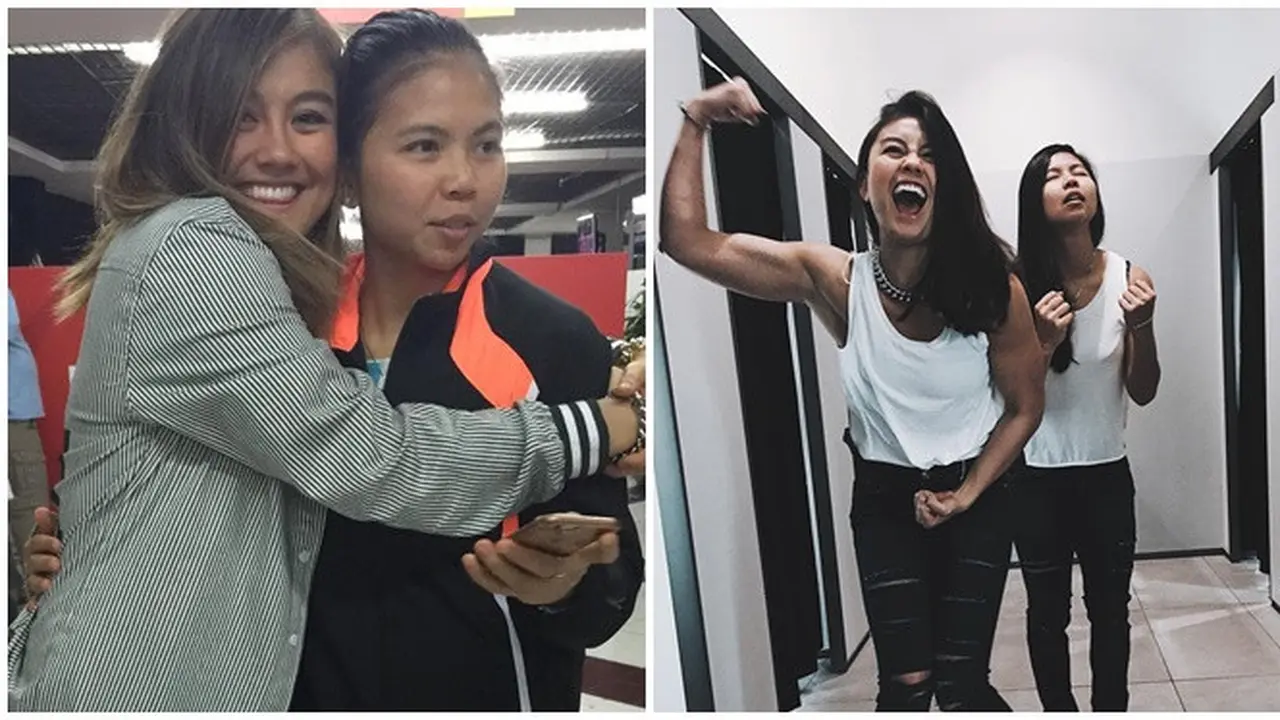 Beri Dukungan Secara Penuh, Ini 6 Potret Persahabatan Agnez Mo dan Greysia Polii