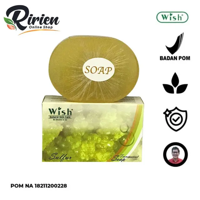 Wish Sulfur Transparent Soap