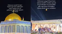 Viral Pernikahan Bertema Palestina di Madura, Dekorasi Pelaminan Terinspirasi Masjid Al Aqsa (Tangkapan Layar Instagram/ayidh_makeupartist)
