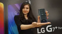 LG G7+ ThinQ. Liputan6.com/Agustin Setyo Wardani