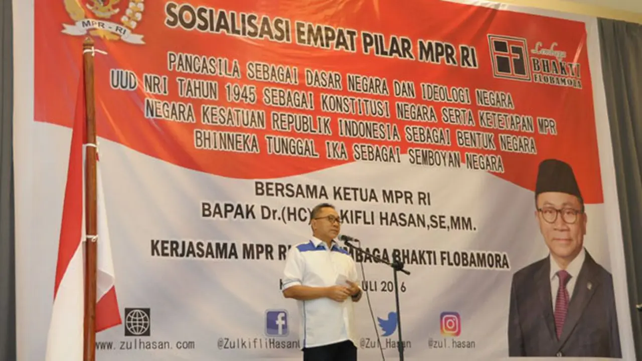 Ketua MPR: Inti dari Pancasila Adalah Kasih Sayang