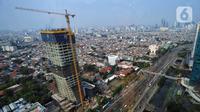 Suasana Gedung bertingkat di Jakarta, Selasa (30/5/2023). Menteri Keuangan Sri Mulyani mengatakan pertumbuhan ekonomi Indonesia pada 2024 akan dipengaruhi oleh prospek ekonomi global. (Liputan6.com/Angga Yuniar)