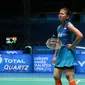 Ganda putri Indonesia Greysia Polii/Nitya Krishinda Maheswari gagal melangkah ke final Malaysia Open Super Series Premier 2016. (Liputan6.com/Humas PP PBSI)