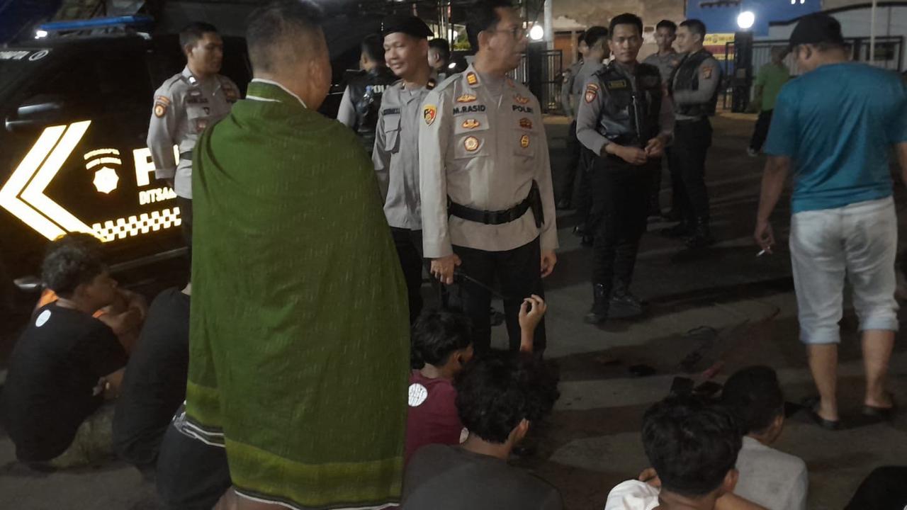 Belasan Remaja Hendak Tawuran di Tanah Tinggi Jakpus Ditangkap Polisi, Dua Senjata Tajam Disita