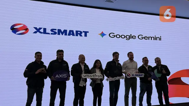 XLSmart Kolaborasi dengan Google hadirkan paket Google Gemini Plus. Liputan6.com/Iskandar