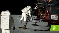 Nvidia Reka Ulang Pendaratan Apollo 11 di Bulan dengan Teknologi RTX - Kredit: Nvidia