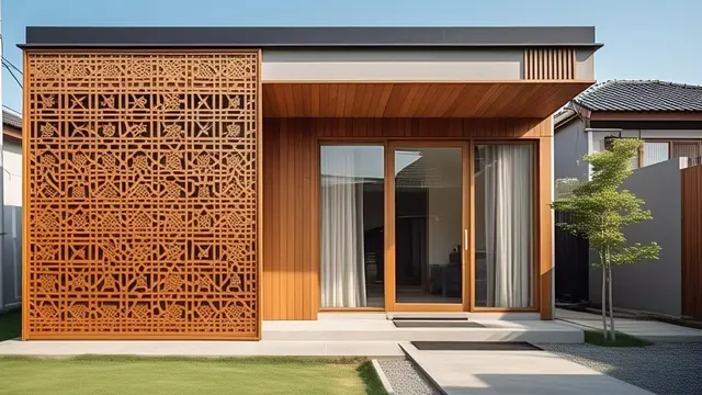 Inspirasi Desain Rumah Kayu Modern 1 Lantai