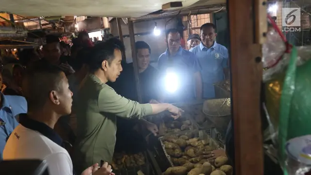 Jokowi Kunjungi Pasar Cihaurgeulis Kota Bandung