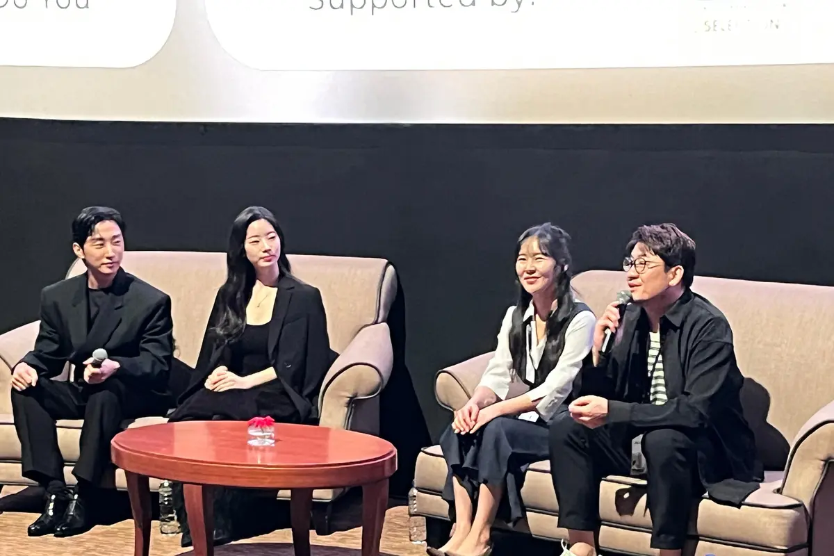 Konferensi pers film "You Are The Apple Of My Eye" yang diadakan pada Senin (10/02/2025) di Epicentrum XXI (Dok/Fimela.com/Rianti Fitri Wulandari)