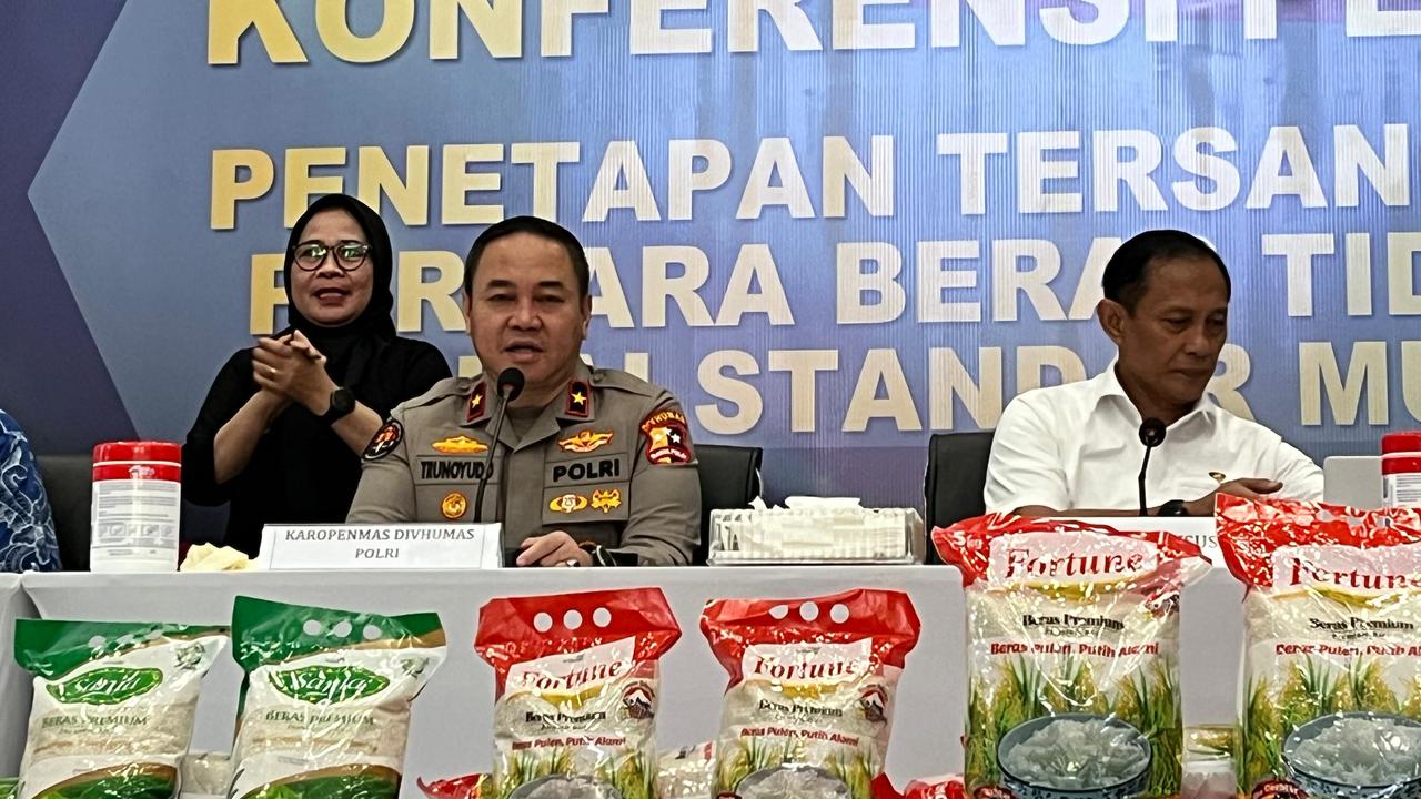 Satgas Pangan Tetapkan 28 Orang Tersangka dalam Kasus Beras Oplosan