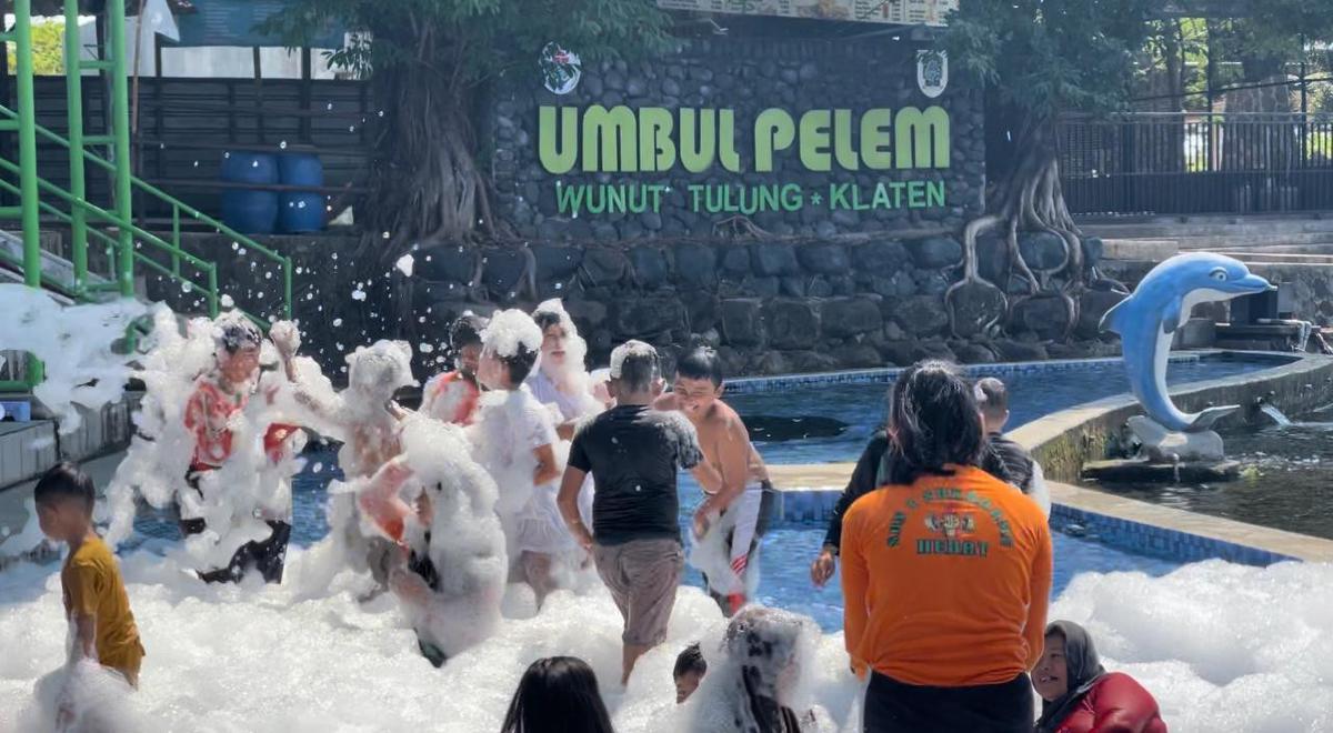 Desa Wunut Klaten sukses kelola mata air beromzet Rp26 miliar. (merdeka.com/Arie Sunaryo).