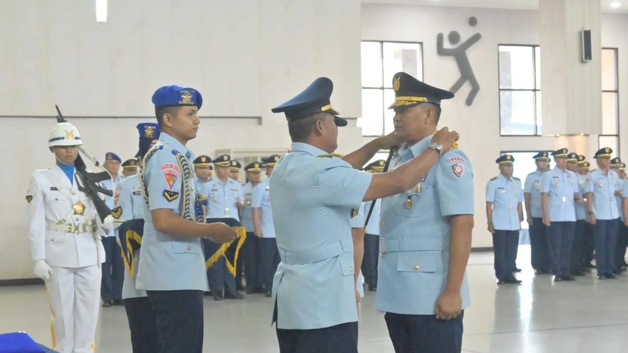 FOTO: Pangkoopsudnas Lantik Marsma TNI Erwin Sugiandi Sebagai Pangkodau I