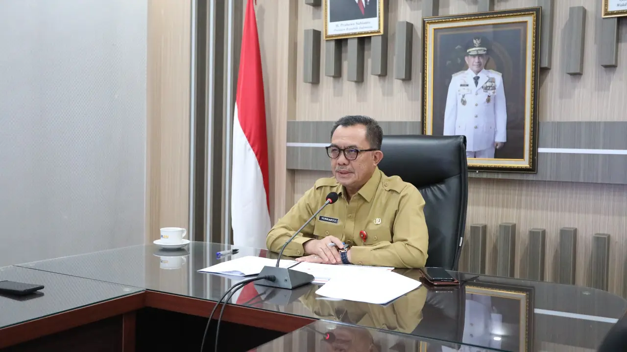 Kepala Badan Strategi Kebijakan Dalam Negeri Kementerian Dalam Negeri (BSKDN Kemendagri) Yusharto Huntoyungo.