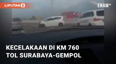 Mobil Honda Jazz yang kebut-kebutan tersebut berujung kecelakaan. Hal itu terjadi di KM 760 Tol Surabaya-Gempol, Kabupaten Sidoarjo