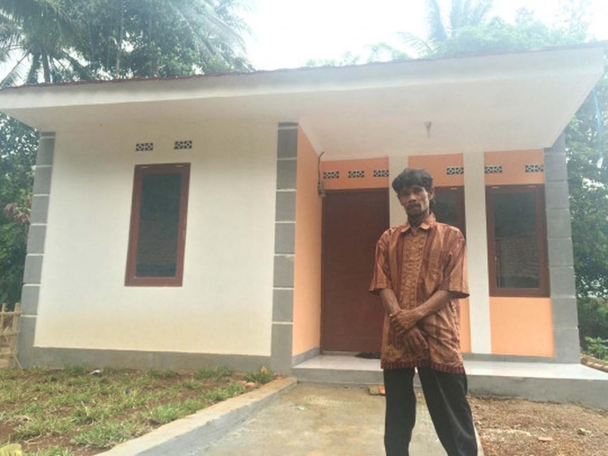 Intip rumah baru Anun yang dibangun Kapolres Cianjur