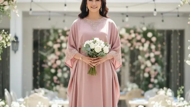 Model Baju Bridesmaid Emak Emak (Gemini AI)