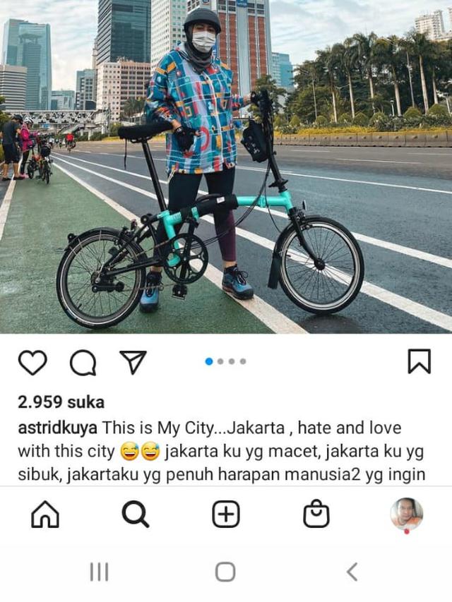 Unggahan Istri Uya Kuya