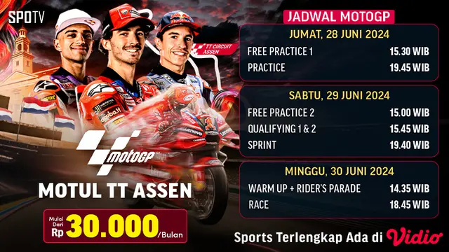 MotoGP 2024 Motul TT Assen Belanda
