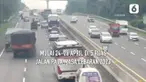 Dinas Perhubungan Jawa Barat memberlakukan pembatasan angkutan barang juga mulai berlaku pada 18 -21 April saat arus mudik dan arus balik mulai 24-26 April di lima ruas jalan pada masa perjalanan Lebaran 2023.