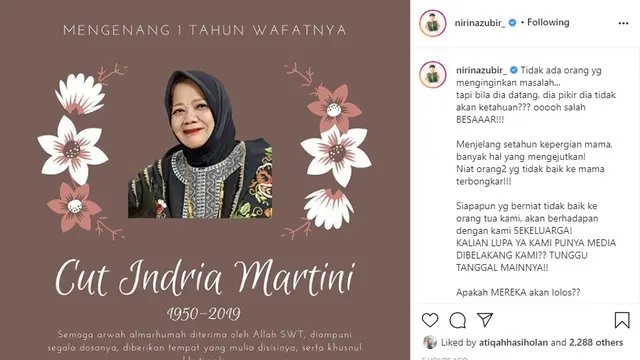 Nirina Zubir (Foto: Instagram/@nirinazubir_)