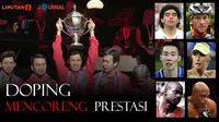 Banner Journal Doping Mencoreng Prestasi (Liputan6.com/Tri Yasni)