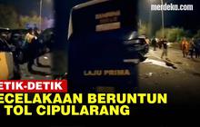 VIDEO: Kesaksian Korban Kecelakaan Beruntun 17 Kendaraan di KM 92 Tol Cipularang