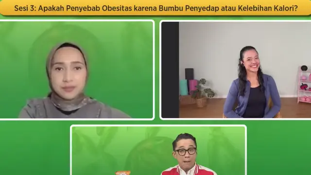 Cantika Felder ketika menghadiri webinar bertajuk “Peran Utami Dalam Mewaspadai Asupan Garam Berlebih Untuk Hidup Sehat” baru-baru ini. (Foto: Dok. YouTube Katadata Indonesia)