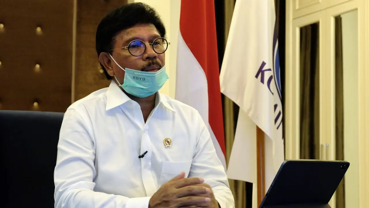 Menkominfo Johnny G.Plate