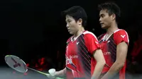 Ganda campuran Indonesia, Tontowi Ahmad/Liliyana Natsir terlalu banyak melakukan kesalahan sendiri sehingga tersingkir di babak kedua Denmark Terbuka 2016, Jumat (21/10/2016) dini hari WIB. (PBSI)