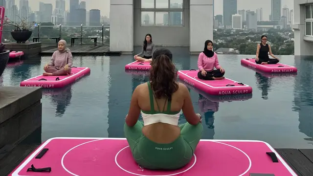Soulace Hadirkan Floating Yoga & Pilates Pertama di Jakarta (photo by soulace)