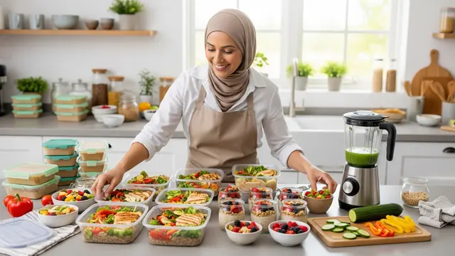 Ilustrasi Bisnis Kuliner Sehat/Gemini AI