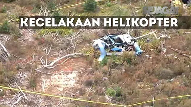 Kecelakaan menimpa sebuah helikopter yang tengah menyemprot lahan pertanian di North Carolina, Amerika Serikat. 