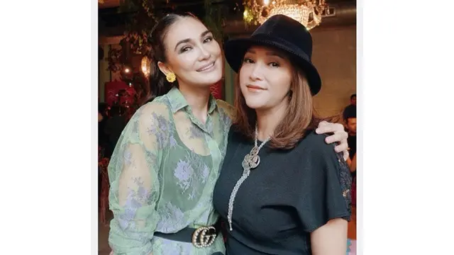6 Potret Persahabatan Luna Maya dan Maia Estianty, Saling Dukung