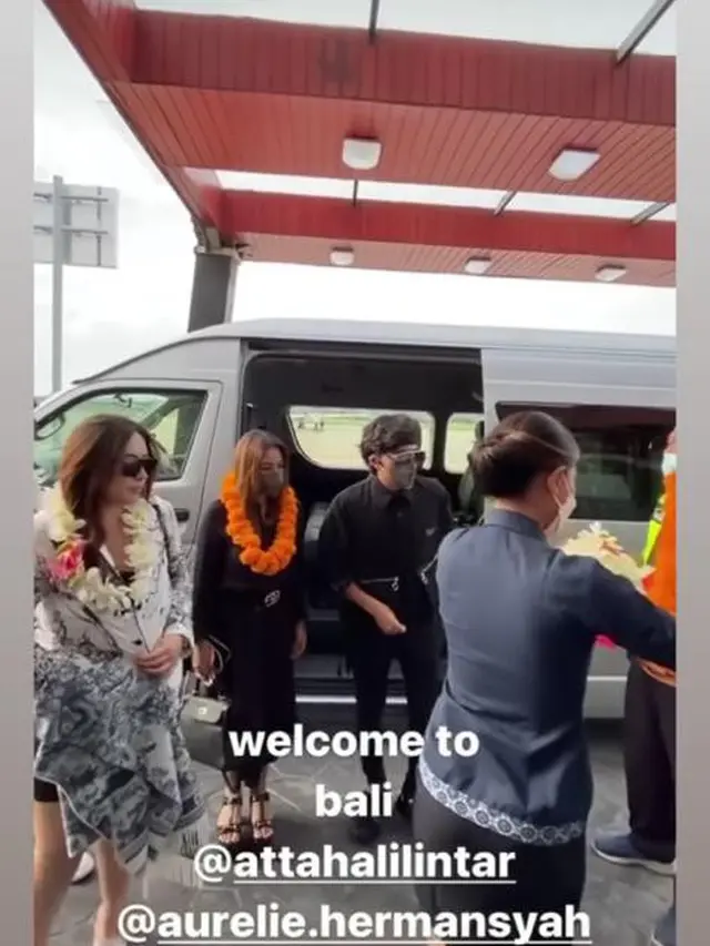 6 Momen Honeymoon Atta Halilintar dan Aurel Hermansyah di Bali, Romantis