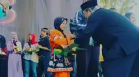 Ghita Grasia Ramadhani saat Memperoleh Juara uara 1 Puteri Terbaik pada Festival Centra Bandung (dok.Instagram@pps_bmdi/https://www.instagram.com/p/B0OfUUDhKVI/?igshid=1h6odryoa1m1a/Devita Nur Azizah)